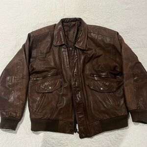Roundtree &Yorke Leather Jacket
